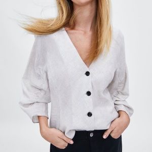 [NwoT] Zara Button Top